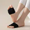 Promoção QuenteMeias invisíveis estilo chinelo japonês, meias de meia-sola, meias de algodão de verão, meias de meia para um look descontraído