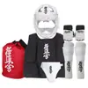 Set de Equipo de Protección de Karate para Niños, Incluyendo Máscara Facial, Protección para la Cabeza, Protección para el Pecho, Guantes de Boxeo, Protectores de Brazos y Equipo de Protección para Adultos para Competición Real y Entrenamiento