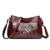 Bolso retro pequeño y moderno para madres de mediana edad y mayores, casual y versátil, elegante bolso de hombro y cruzado de estilo étnico chino