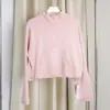 Moletom de outono com mangas compridas, à prova de vento, gola alta com cordão na barra, top atlético casual de corte solto com zíper parcial para mulheres