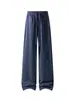 Otoño 2026 Nuevo Modelo Pantalones de Chándal Rectos de Corte Inclinado de Algodón para Pared sin Sombra M-5XL HK26595-TeP33