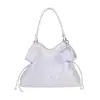 Bolso de Mano de Moda Estilo Coreano 2026 Primavera Nuevo Bolso de Mano Versátil Bolso de Hombro de Lunares Gran Capacidad Bolso de Axila para Mujer
