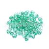 Cuentas de Arroz Transparente de 4 mm con Forma de Corazón Plateado y Gota de Agua para Ropa y Accesorios de Vestidos de Novia, Cuentas Sueltas, Cuentas con Agujero Lateral
