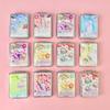Espejo Portátil Corazón Girly Pu Espejo Pequeño De Escritorio Se Puede Parar Espejo De Maquillaje Mini Plegable De Doble Cara