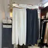 Pantalones casuales de punto de tiro alto con cordón, cómodos y versátiles para el día a día, nueva colección otoño/invierno 2026, pantalones largos holgados de pierna ancha para mujer