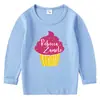 Camiseta de algodón para niños estilo coreano primavera y otoño cuello redondo manga larga básica camiseta interior para niños y niñas camiseta para bebé