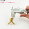 Conector pagoda espiga de pescado tres vías tipo Y doble enchufe cable exterior tres vías gas gas licuado estufa manguera accesorios caldera
