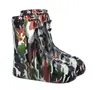 Cubrezapatos Impermeables Antideslizantes, Resistentes al Desgaste, Engrosados, a Prueba de Nieve, Anti-Suciedad, para Días Lluviosos y Nevados, Cubrezapatos de Botas de Lluvia para Hombres y Mujeres con Capa Impermeable