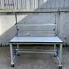 Bancada de Embalagem Mesa de Embalagem Comercial Bancada Anti-Estática Filme Plástico Corte de Filme Embalagem Ajustável Metabo