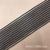 Accesorios de ropa negro blanco 2-7cm pez seda malla hueca cinturón flor cintura encaje banda elástica fajín