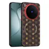 Adequado para Capa de Celular Vivox300 Padrão Xadrez Criativo X300Pro Capa Protetora Magnética Absorção de Umidade Marca X200Ultra