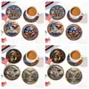 Día de la Independencia 250 Aniversario de los Estados Unidos Posavasos de Acrílico para Taza de Café Aislamiento Térmico Posavasos para Taza de Té Juego de Posavasos Antideslizante