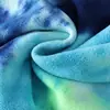 Stock Listo de Fábrica 310g Polar Tie-Dye Colorido Ragdoll de Juguete Sudadera Chaqueta Accesorios para el Cabello Tela para Ropa