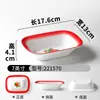 Vajilla de melamina Xiangyuan, plato comercial retro, plato de olla caliente para restaurante, plato de sopa de porcelana de imitación, plato frío de forma especial