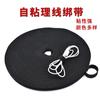 Cinta de Flejado Velcro Cinta Velcro Autoadhesiva Cable de Fibra Óptica Cable Alambre Cinta Brida Flejado Gancho Integración de Cabello