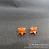 Amazon Explosiones Colgante Collar de Gema de Cristal Merkaba Personalizado Piedra Roja Hotaru Colorido Accesorios de Joyería Multimaterial