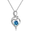 Collar Cruz de Plata de Ley s925 Estilo Japonés y Coreano Lujo Ligero Corazón Doce Signos del Zodiaco Colgante de Amazon Cadena para la Clavícula
