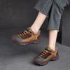 Sapatos de Algodão Baixos Jiejie de Xangai para o Inverno, Novos, com Forro de Lã, Quentes, com Couro de Vaca, Retro, Sola Grossa, Leves, Confortáveis, para Mulheres
