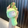 Cambiador de Voz de Dibujos Animados Grabadora Llavero Micrófono Juguete Musical Colgante de Llavero Máquina de Bolas Pequeño Regalo Mayoreo