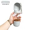 Garrafa de água portátil para cachorro, copo de bebida para pet, dispensador de água ao ar livre para cães, copo de água de viagem para filhotes