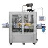 Máquina llenadora de bebidas de jugo tres en uno, equipo de llenado de jugo aireado en botellas de vidrio, llenado automático de botellas de vidrio
