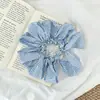 Goma para el pelo de cuadros dulces coreana 2026 Nuevo estilo Elegante Frances para coleta baja Accesorio para el cabello para mujer