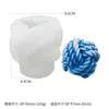 Vela Aromaterapia Transfronteriza Cubo de Rubik Molde de Cera de Soja Material DIY Adornos de Bola Bola Mágica Molde de Silicona