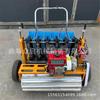 Auto-andar com gasolina de energia máquina de plantio de alho de cinco linhas plantador de alho de três linhas de dente de alho máquina de plantio de alho