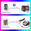 Kit de tira de luces LED de 5V, luz de ambiente para fondo de TV, kit de tira de luces LED transfronteriza 5050RGB, colorido, control remoto, Bluetooth
