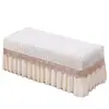 Funda para Banco de Zapatos, Funda para Taburete de Maquillaje Rectangular, Funda para Banco de Piano, Funda para Banco al Pie de la Cama, Funda para Banco con Almacenamiento, Funda para Banco Largo