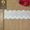 Encaje de decoración con bordado de hilo de algodón en stock, encaje de algodón puro, tela de algodón para manualidades, encaje de bordado hueco de hilo de algodón, accesorios para prendas de vestir