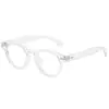 Nuevas Gafas Retro Planas Azules Elegantes con Bloqueo de Luz Azul para Estudiantes, Monturas de Gafas Graduadas Personalizadas Estilo Callejero con Remaches Transfronterizas 66045