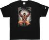 Estilo europeu e americano Wolverine Slash Wolverine nicho de comércio exterior clássico dos homens t-shirt solta