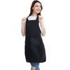 Delantal Cruzado de Amazon con Cuello Halter y Logo Personalizado, Restaurante, Té de Leche, Cafetería, Delantal Anti-Manchas de Cocina al por Mayor