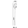 Venta al por mayor de Acero Inoxidable 304 Vajilla Doméstica Hotel Estilo Occidental Cuchara para Hielo 1010 Vajilla Occidental Set de Cuchillo, Tenedor y Cuchara para Steak