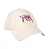 Gorra de Béisbol Bordada de Gato Manchas para Mujer Estilo Coreano Circunferencia de Cabeza Grande Parte Superior Suave Gorra de Béisbol con Visera Mostrando la Cara Pequeña Versátil Sombrero de Ala Ancha