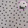 Venta Directa de Fábrica Malla Flocado Malla Americana Hilo de Fondo Punto Flor Corazón Decoración Artesanal Accesorios para Ropa de Niñas