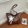 Bolsa de balde de alta qualidade para mulheres 2026 novo estilo laço de pérola bolsa de mão moderna versátil para o dia a dia bolsa de ombro única transversal