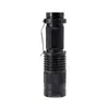 Linterna Táctica Telescópica Mini Ligera de Defensa Personal, para Pesca Nocturna, Senderismo, Batería Seca, Luz Fuerte para Exteriores con Clip de Bolígrafo