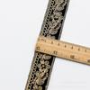 Novo 3 cm de largura 10 cores étnicas laço atacado chiffon fundo de ouro fio bordado vestuário colarinho acessórios acessórios