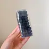 Línea telefónica Anillo para el pelo alta elasticidad sin costuras duradero esmerilado banda elástica de alta elasticidad cuerda para el pelo de mujer diadema de temperamento