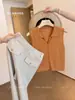 Calça de Alfaiataria Reta de Alto Padrão Estilo Old Money para Mulheres, Calça Casual Versátil e na Moda de Cintura Alta para o Verão