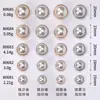 Botones de presión metálicos en stock, Broches de presión sin coser, Botones de presión para chaquetas de plumas, Botones ocultos, Accesorios decorativos redondos para abrigos