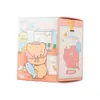 Figura de Caja Misteriosa de Gato con Lazo Divertido de Moda Adorno Decorativo Abstracto Creativo para Escritorio Regalo de Cumpleaños