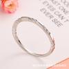Anillo de Barra de Plata de Ley 925 para Mujer, Estilo Minimalista y Discreto, Diseño de Nicho, Moderno y Popular en Redes Sociales