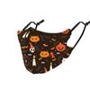 Máscaras Estéreo 3D de Halloween Japonesas para Adulto y Padre-Hijo Estampadas Lavables Comercio Transfronterizo Cálidas Máscaras de Tela para Niños