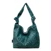 Bolsa de Ombro Feminina Estilo Preguiçoso Estampada de Leopardo Retrô Transfronteiriça Modelo Novo 2026 Grande Capacidade Bolsa Tote