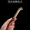 Pinça de Chá Conjunto de Três Peças, Acessórios de Chá Kung Fu, Pinça de Chá Antiderrapante, Escova de Chá de Aço Inoxidável, Conjunto de Raspador de Chá