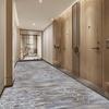Alfombra de Pasillo de Hotel Nuevo Estilo Chinoiserie Impresión de Nylon 800g Engrosada Ignífuga B1 Resistente a Manchas en el Suelo Alfombra de Pasillo