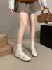 Zapatos Mary Jane estilo hada francesa con una correa de hebilla y tacón oculto, zapatos versátiles para mujer, cómodos para ir al trabajo y bailarinas